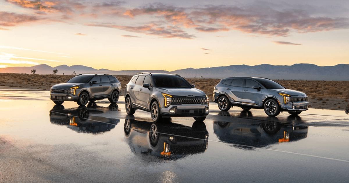 2026 Kia Sportage Family Lineup