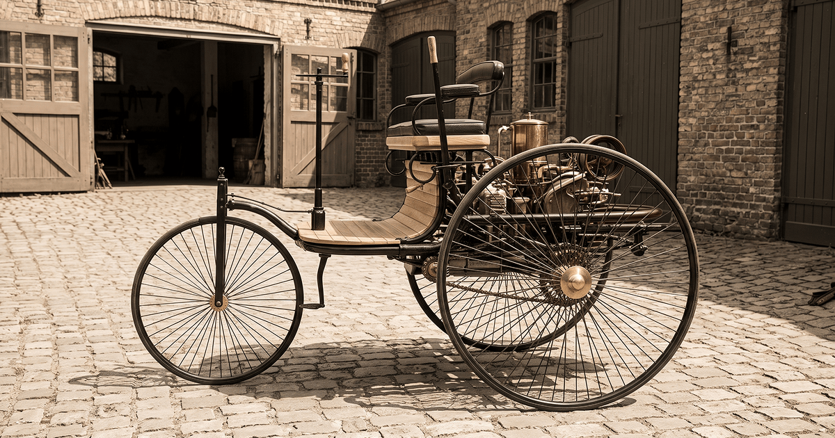 when were cars invented hero image