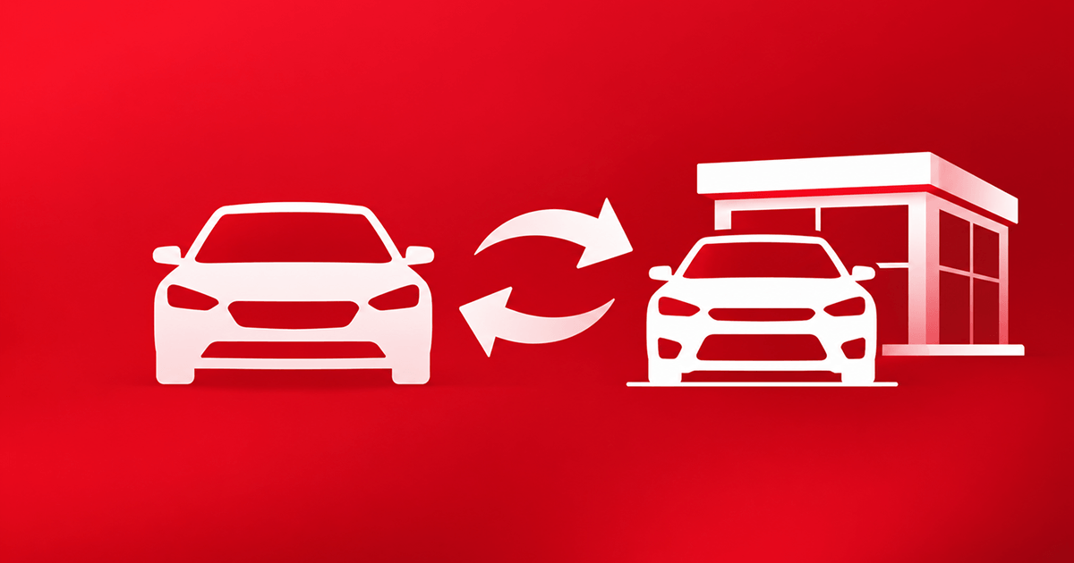 how does trading in a car work