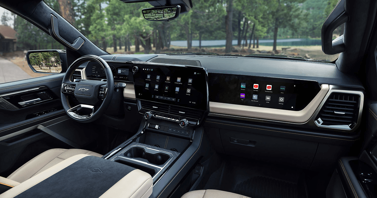 2027 Chevrolet Silverado interior