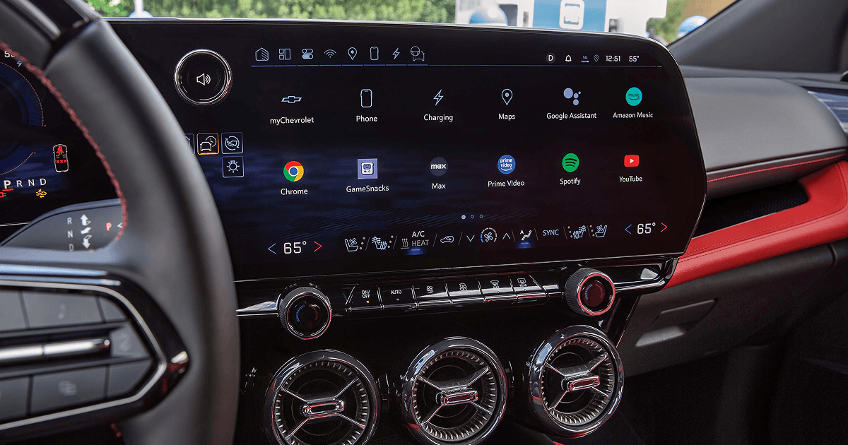 2027 Chevy Blazer EV interior